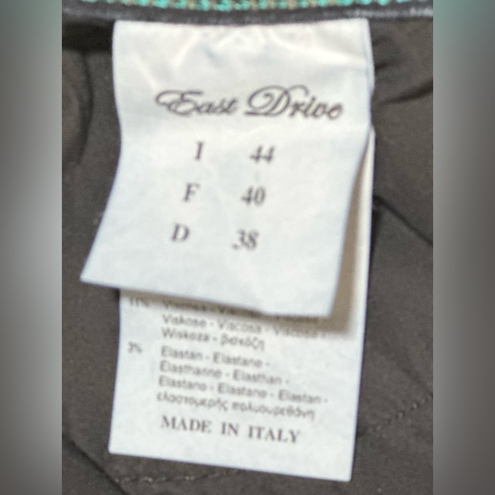 East Drive Moby Italian Jeans Made in Italy ๐ฎ๐น - Picture 4 of 14